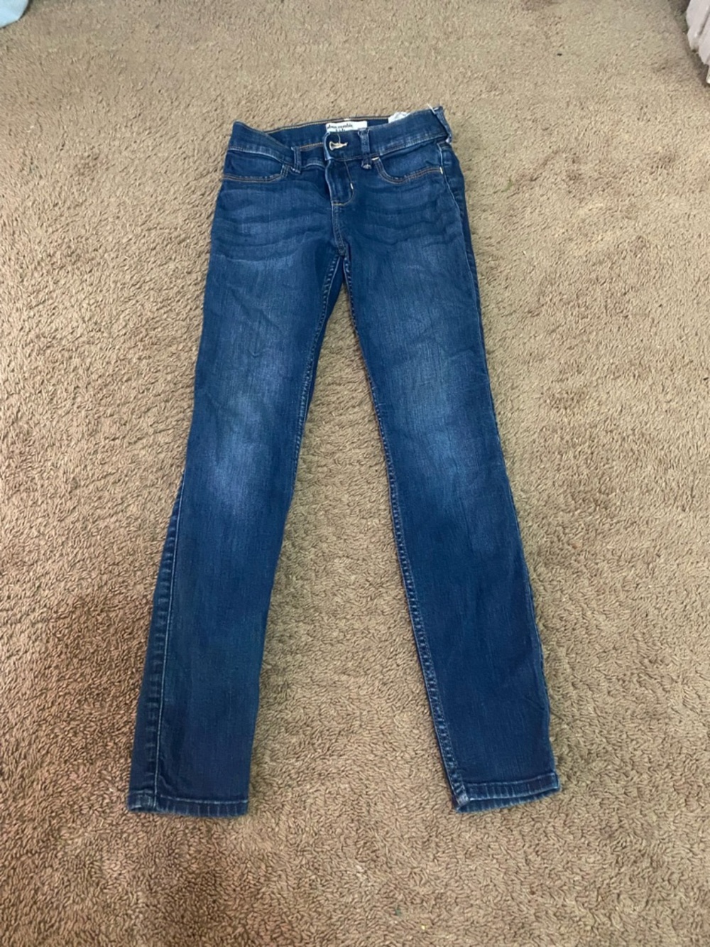 abercrombie kids Dark Blue Skinny Jeans